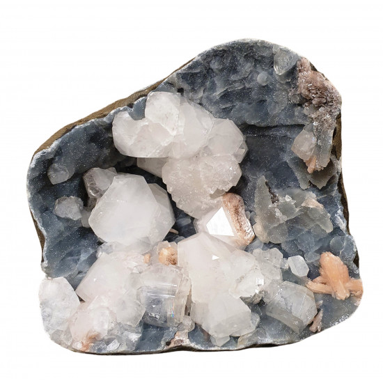 apophyllite, chalcedony and stilbite