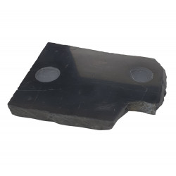 shungite double sphere base