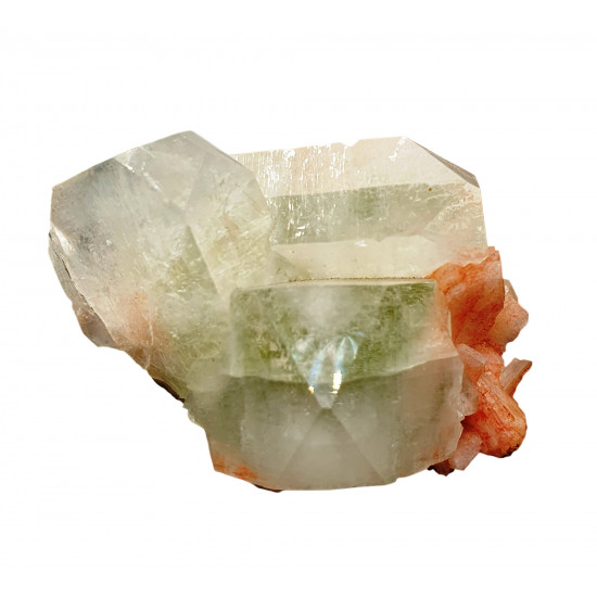 apophyllite on stilbite