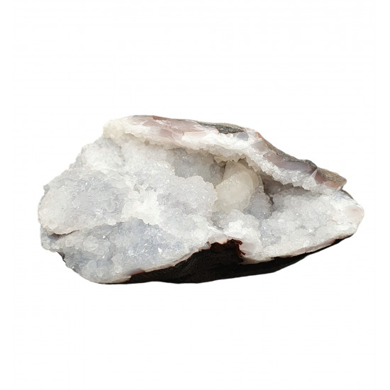 thomsonite on chalcedony