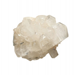 apophyllite , stilbite on chalcedony