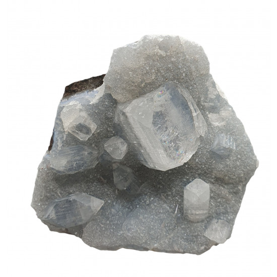 apophyllite on chalcedony