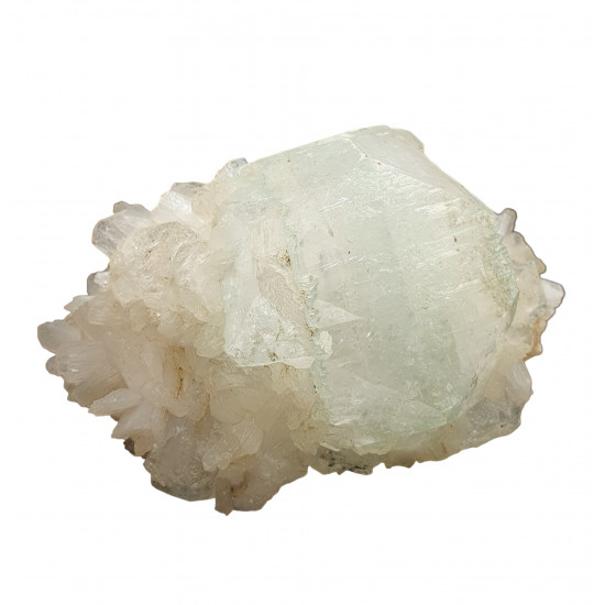 apophyllite on stilbite