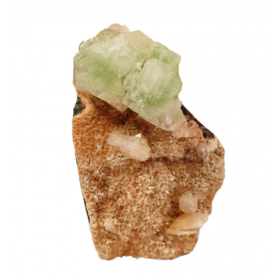 apophyllite on heulandite