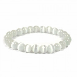 selenite bracelet 8mm