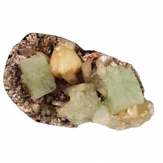 apophyllite and stilbite
