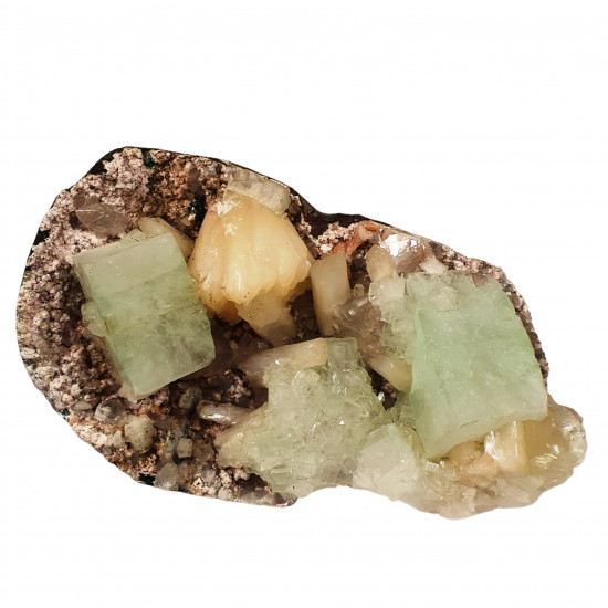 apophyllite and stilbite