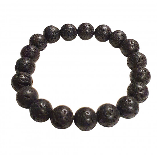 Lava Rock Bracelet 10mm