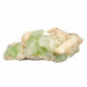 green apophyllite on stilbite