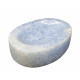 cendrier calcite bleu