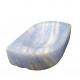 cendrier calcite bleu