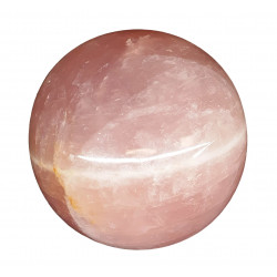 Rose quartz sphere