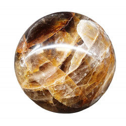 yellow hematoid quartz sphere