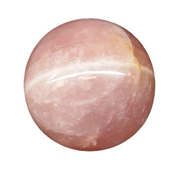 Rose quartz sphere