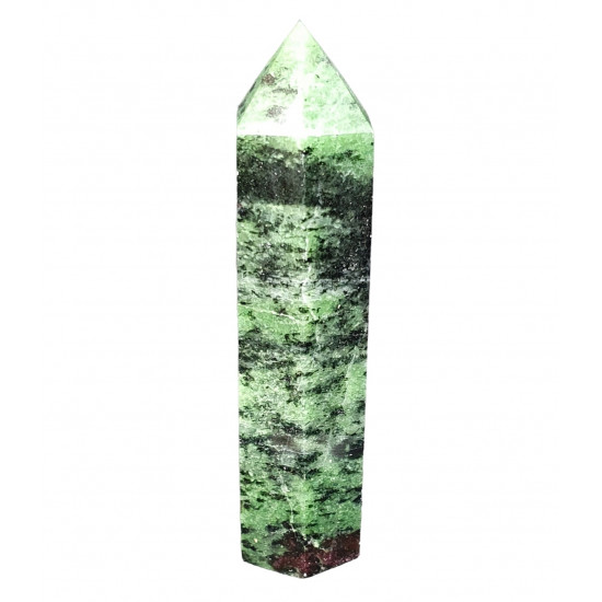 obelisk zoisite - ruby