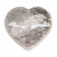 Crystal quartz heart