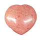 Rhodonite heart