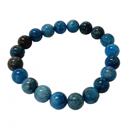 Blue Apatite Bracelet 10mm