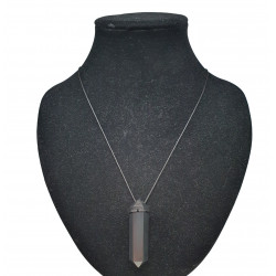 shungite necklace double terminated