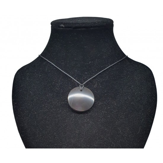 shungite necklace round