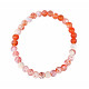 Fire agate Bracelet 6mm