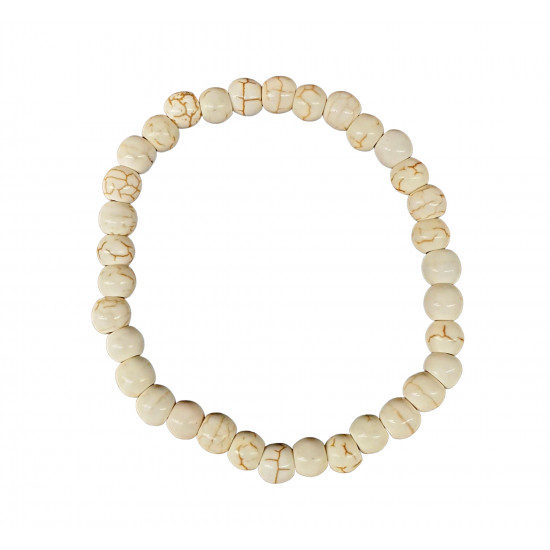 Howlite Bracelet 6mm