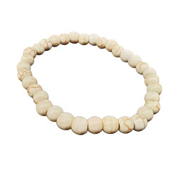 Howlite Bracelet 6mm