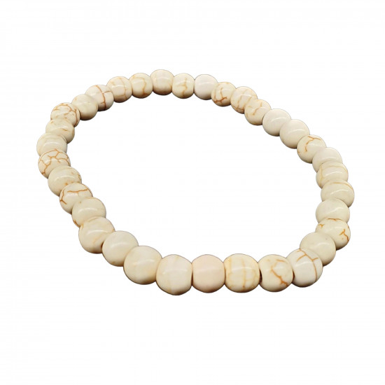 Howlite Bracelet 6mm