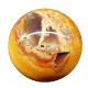 Agatized jasper sphere