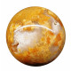 Agatized jasper sphere