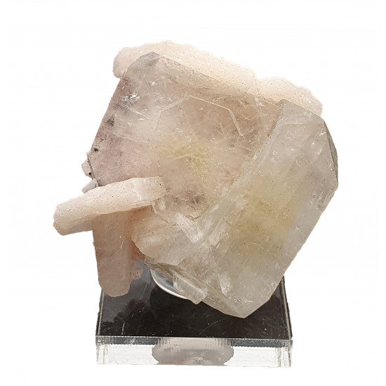 apophyllite on stilbite