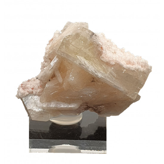 apophyllite on stilbite