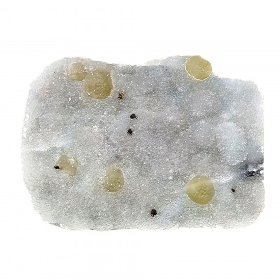 fluorite ball on quartz