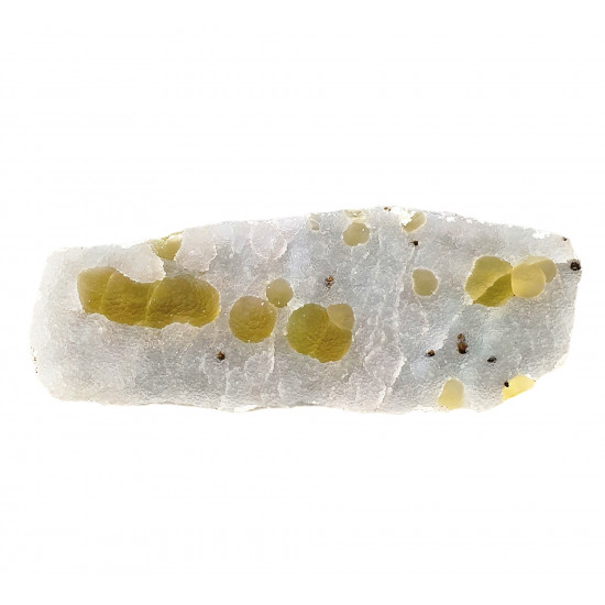 fluorite ball on quartz