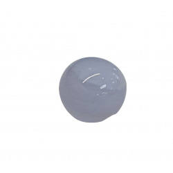 Bead blue chalcedony 8mm