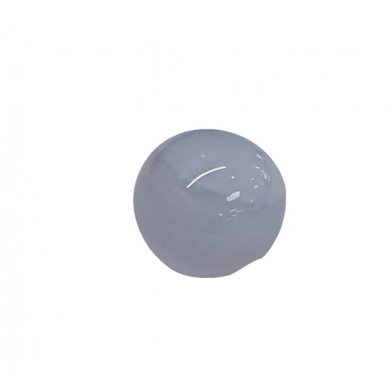 Bead blue chalcedony 8mm