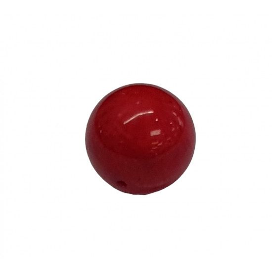 Bead red coral 8mm