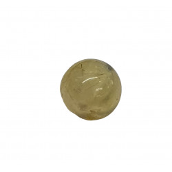 Bead yellow prehnite 8mm