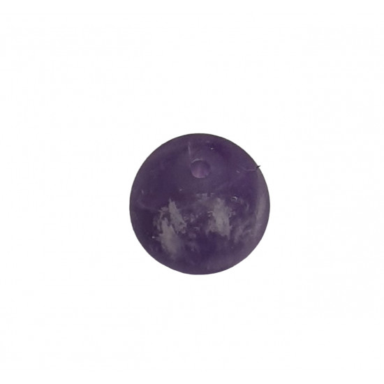 Bead amethyst matte 8mm