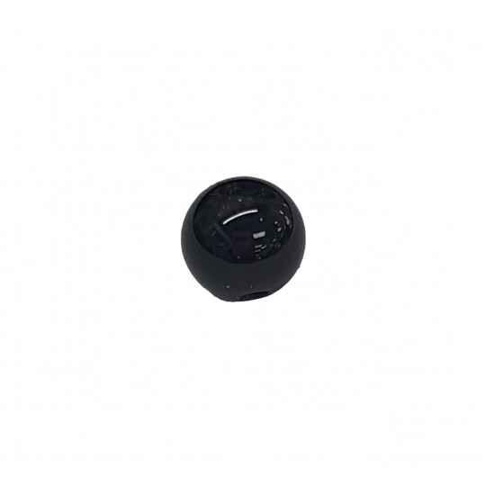 bead black tourmaline 6mm