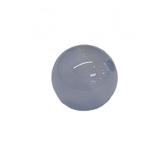 bead blue chalcedony 6mm