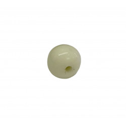 bead lemon chrysoprase 6mm