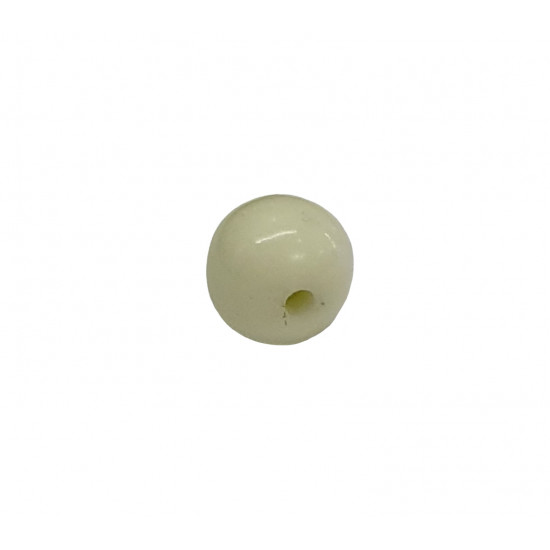 bead lemon chrysoprase 6mm