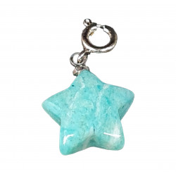 pendant amazonite star Sterling Silver