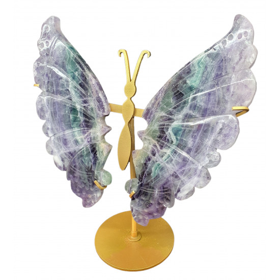 ailes de papillons en fluorine