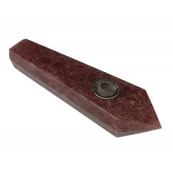 strawberry quartz pipe