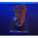 quartz with petroleum inclusion (UV reactive)