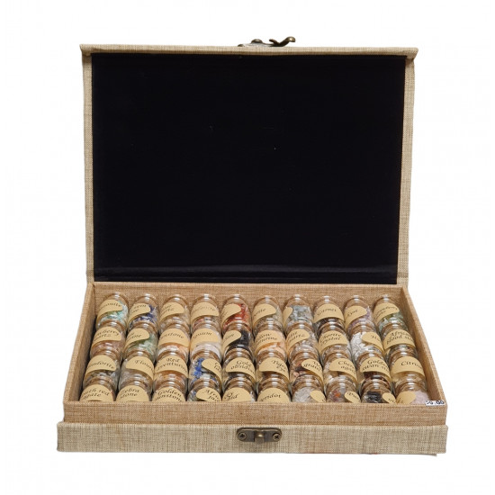 Set of 40 minerals