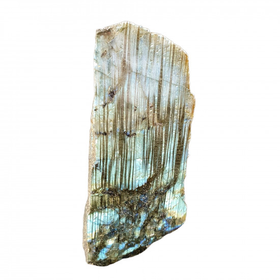 Labradorite Free Form with 1 Polished Face