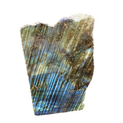 Labradorite Free Form with 1 Polished Face
